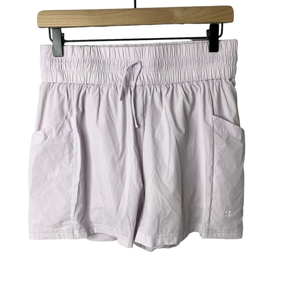 Sweaty Betty Circuit Workout Shorts Light Purple Size 8/10 Medium SB8215 - Picture 5 of 11
